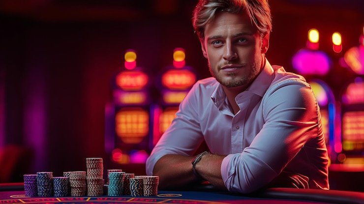 Antarmuka Lightning Dice di aplikasi mobile ion togel menampilkan meja dealer langsung dengan dadu dan statistik real-time